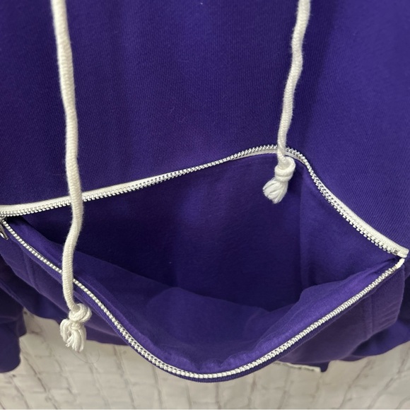 Nike LeBron James + Fruity Pebbles Hoodie Small Oversized Purple Flintstones - Picture 6 of 9